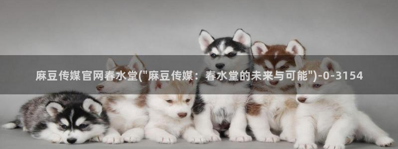 麻豆视频合集：麻豆传媒官网春水堂(\